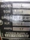  CM LODESTAR Hoist, Model L, 2000 lb capacity.